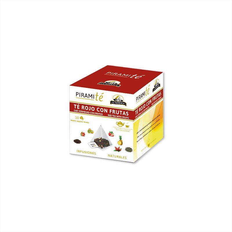 PiramiTé Té Rojo con Frutas