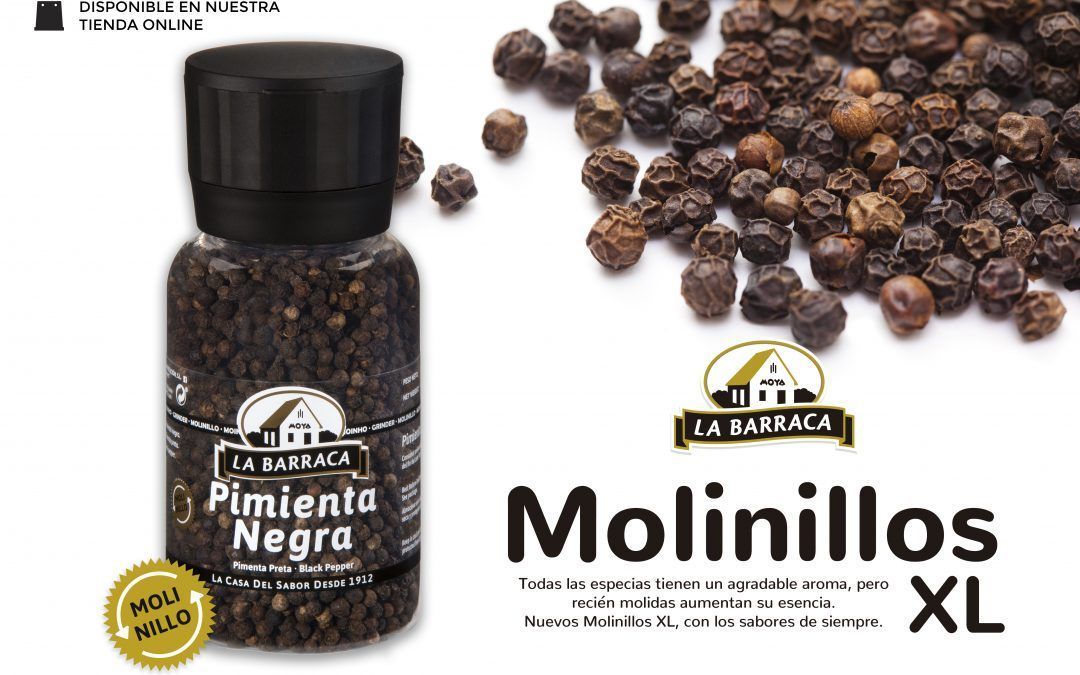 Molinillo XL Pimienta Negra