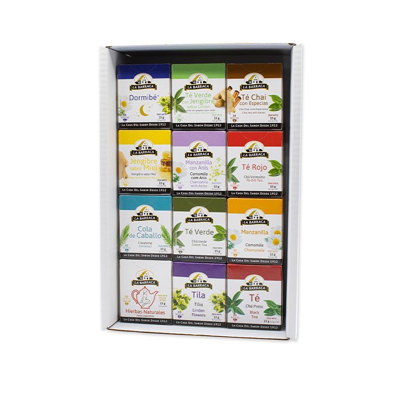 Pack 12 Sabores Infusiones
