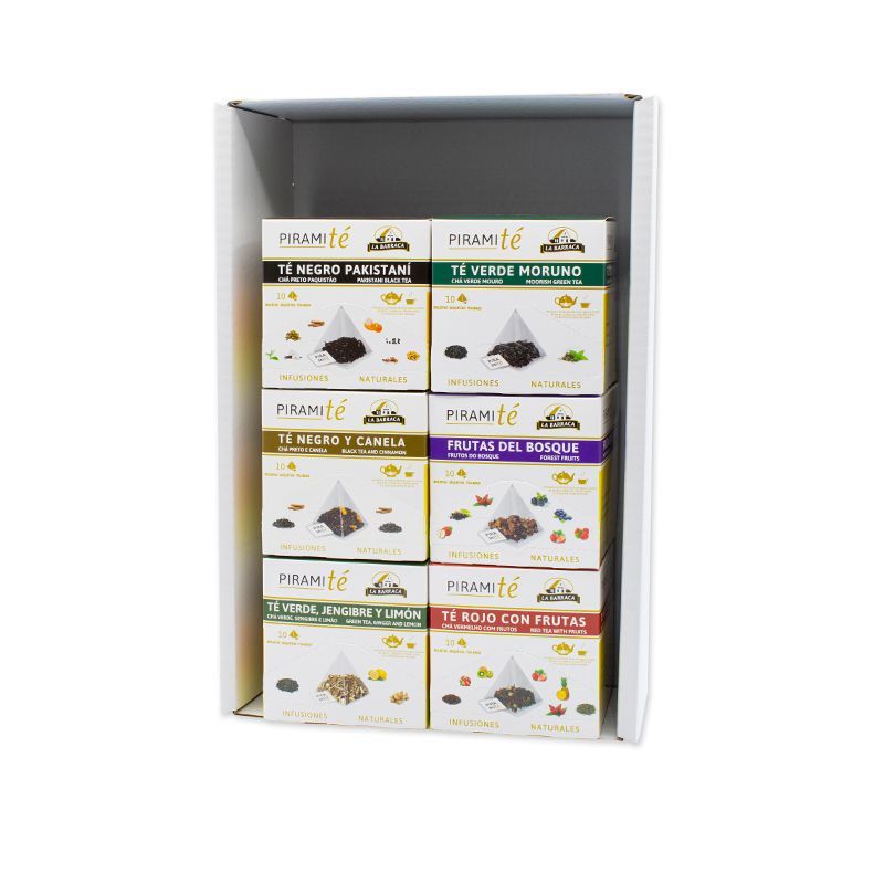 Pack 6 PiramiTés