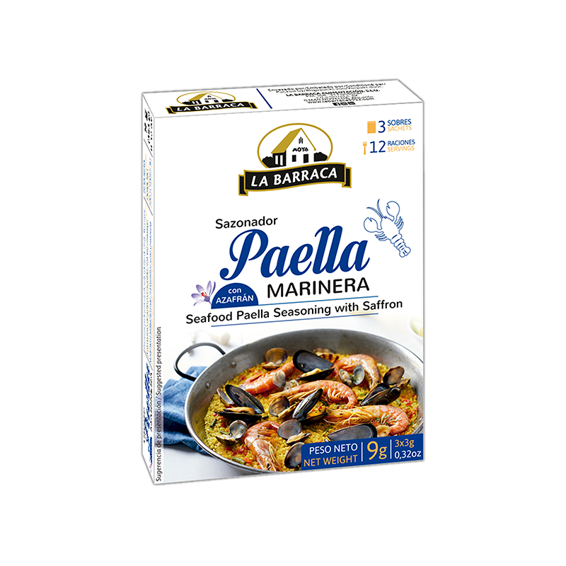 Sazonador Paella Marinera con Azafrán